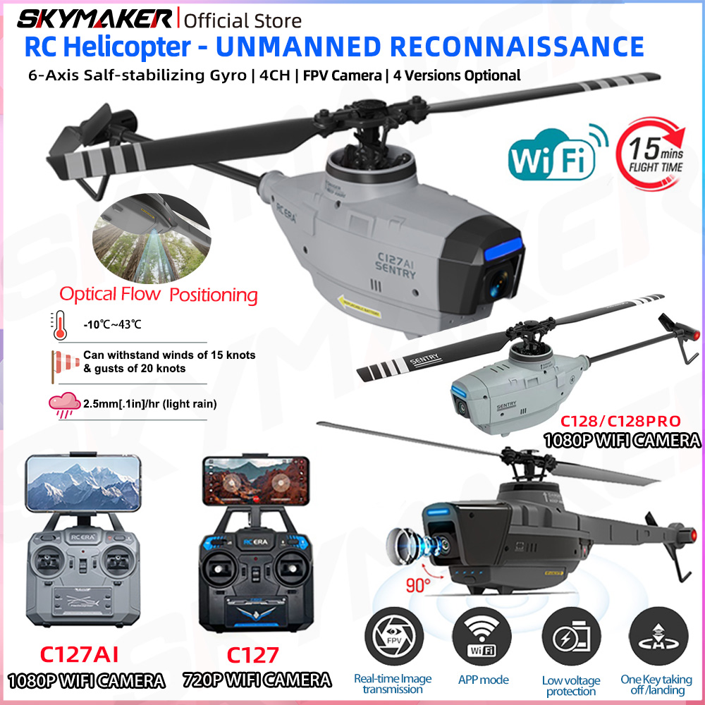Rc Hobby Grade Helicopter - Hélicoptère RC sans barre de direction