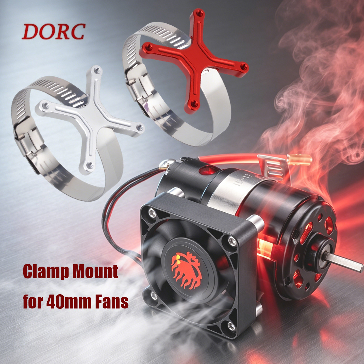 Rc Hobby Grade Car - Support de ventilateur universel réglable, large