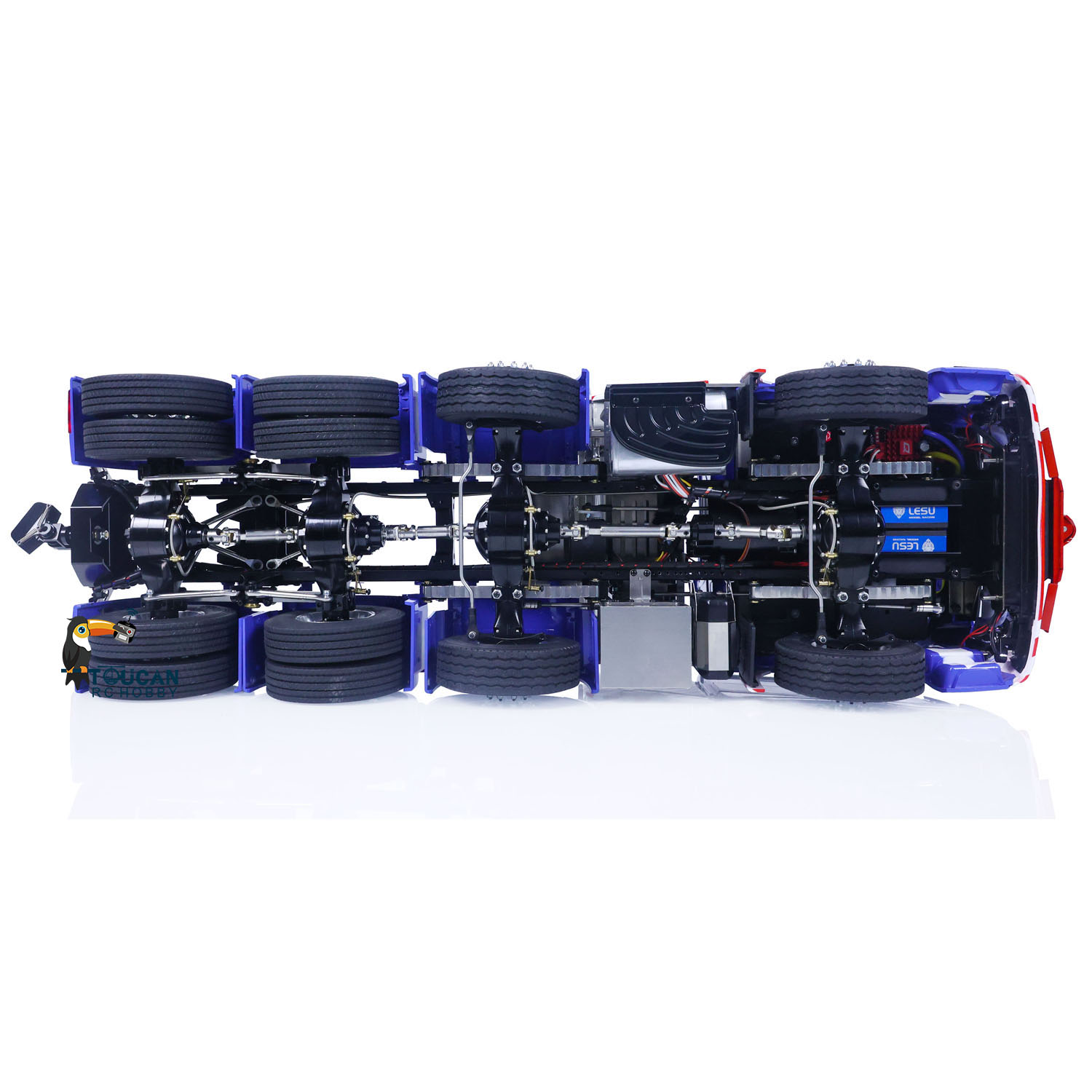 Rc Hobby De - Camion tracteur RC LESU 8X8 1/14,