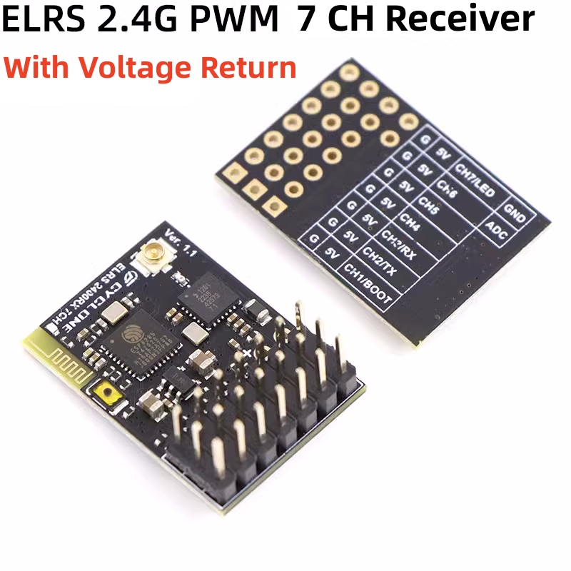Rc Hobby Toys - ELRS 2.4G PWM 7CH 6CH CRSF