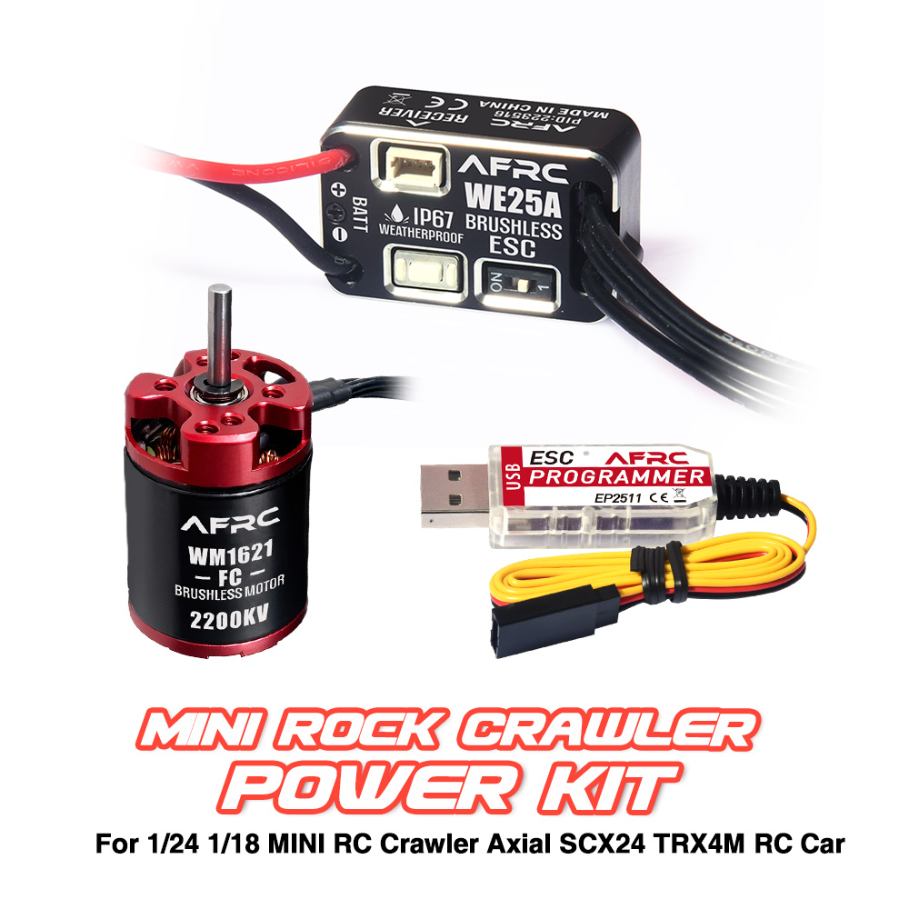 Rc Hobby Toys - Kit d'alimentation sans balais AFRC ESC