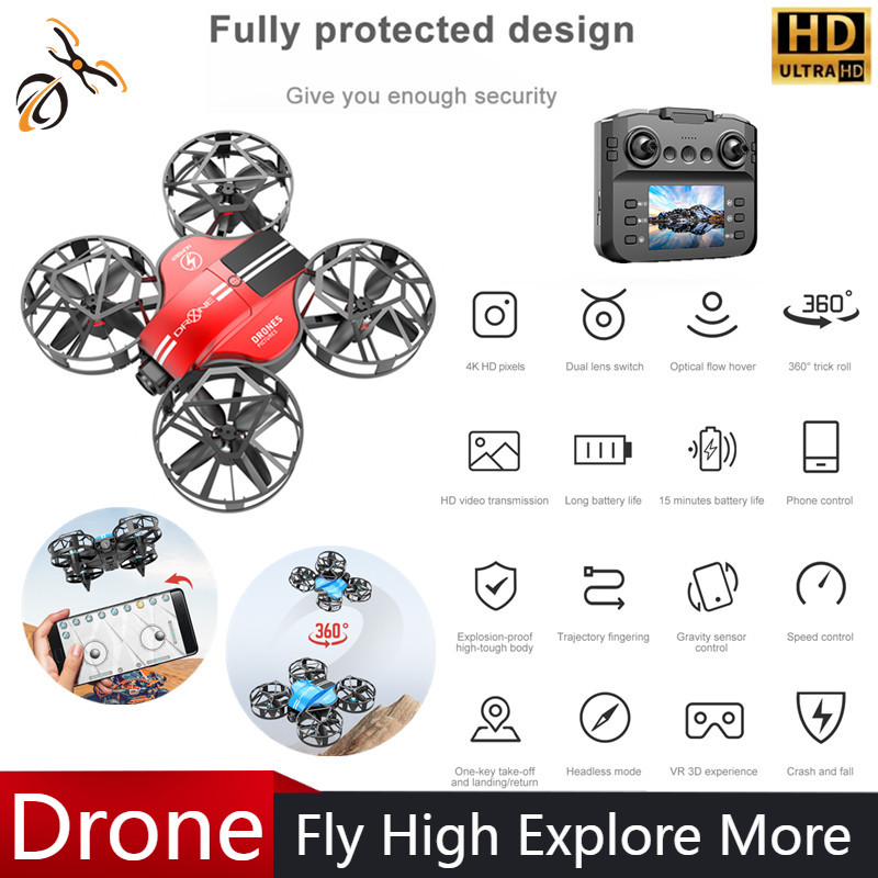 Rc Hobby Grade Helicopter - Nouveau Mini Drone 812PRO profession HD