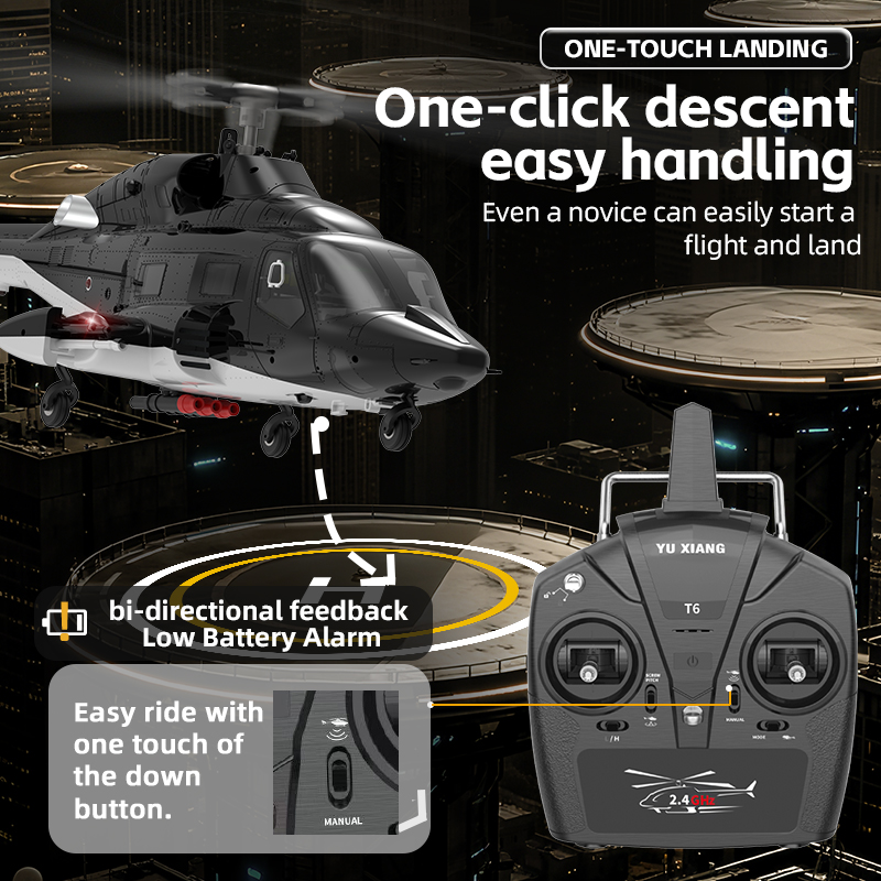 Nouveau 2026 YUXIANG F02 Versi - Rc Hobby Grade Helicopter avis et prix