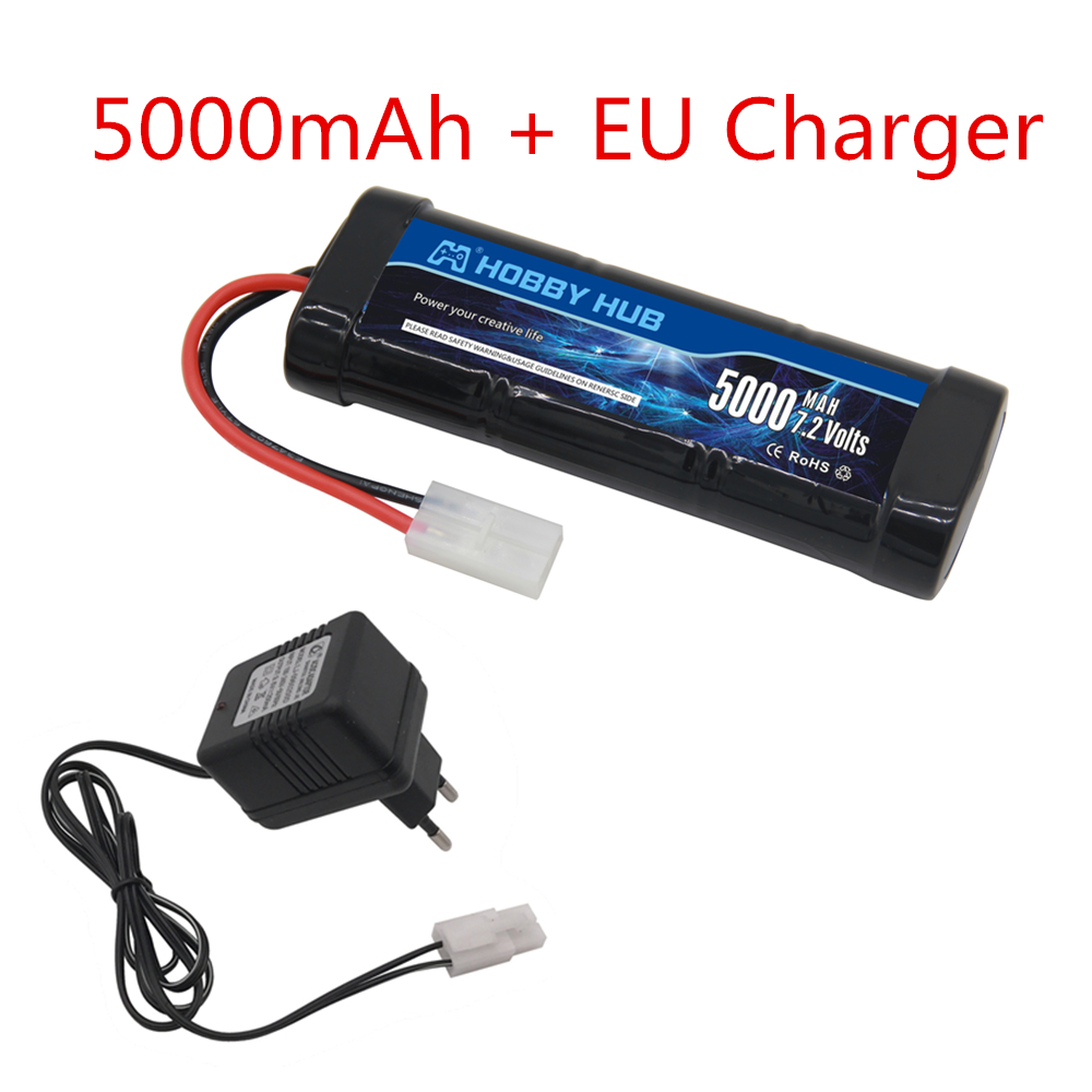 Batterie Ni-MH 7.2V 5000mAh av - Rc Hobby Grade Car avis et prix