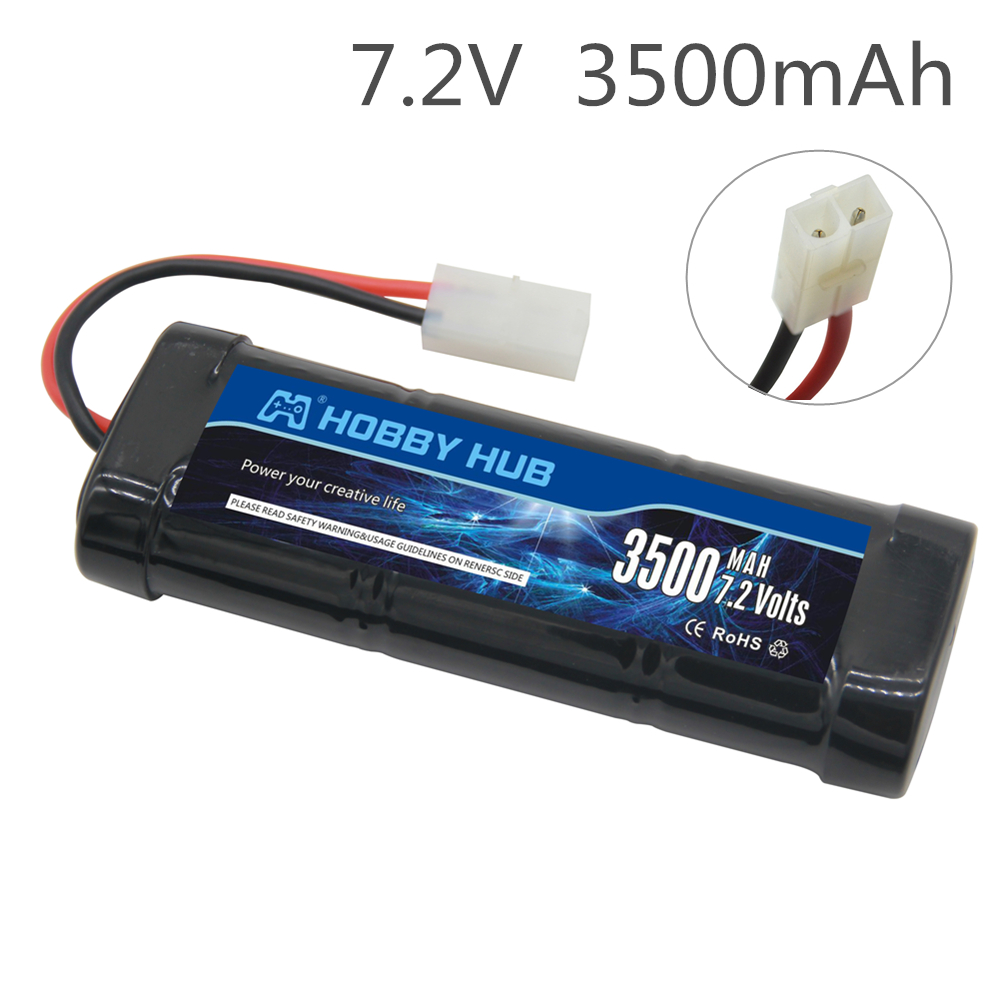 Batterie Ni-MH 7.2V 5000mAh av - Rc Hobby Grade Car avis et prix