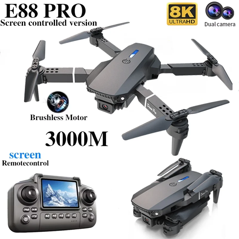 Drone professionnel E88 PRO av - Rc Hobby Wire avis et prix