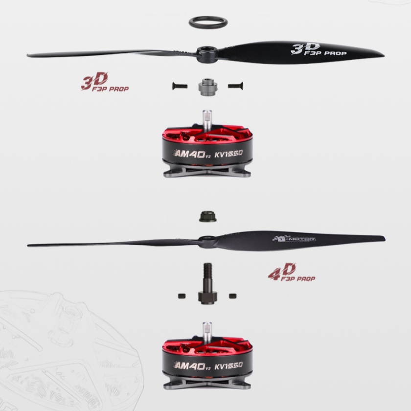 T-Hobby AM40 V2 3D/4D 2-3S pui - Rc Hobby Motor avis et prix