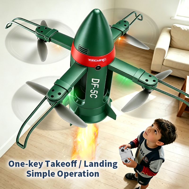 Drone fusée DF-5C avec moteur  - Rc Hobby Grade Helicopter avis et prix