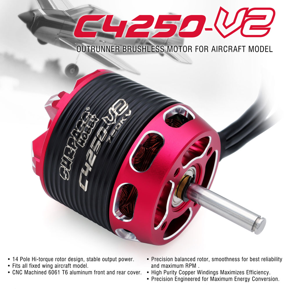 SURPASS HOBBY C4240 750KV/850K - Rc Hobby Motor avis et prix